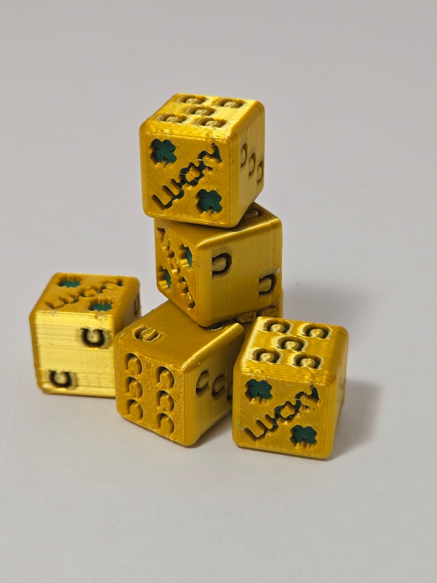 3D Printed Custom Dice