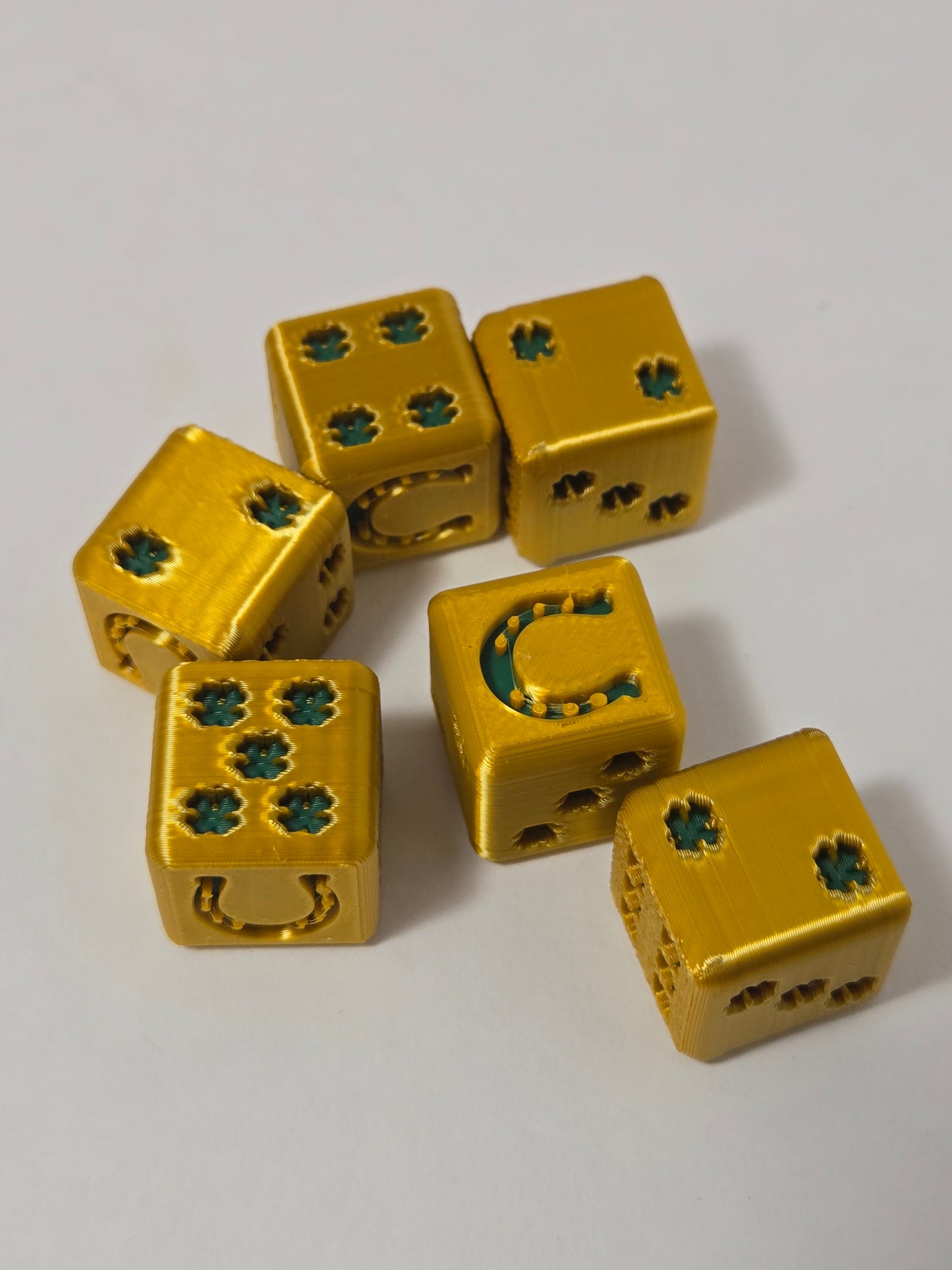 3D Printed Custom Dice