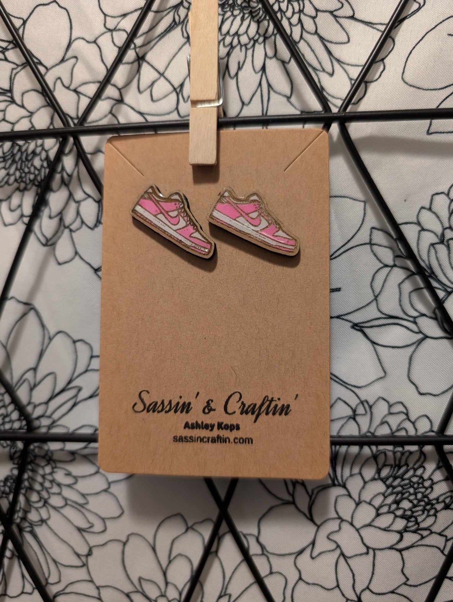 Sneaker "Lows" stud earrings