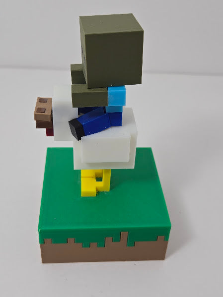 Chicken Jockey Minecraft Figure Kit