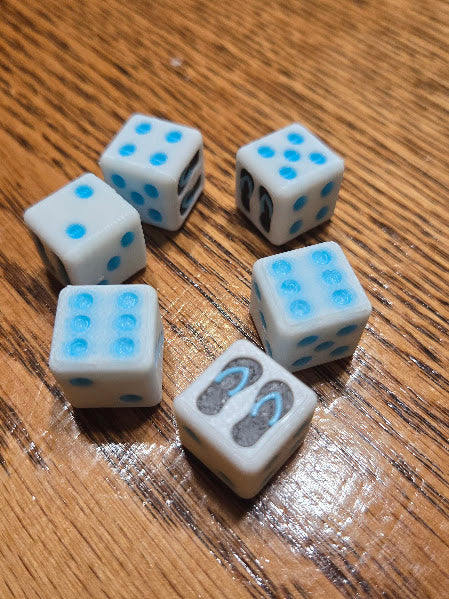 3D Printed Custom Dice