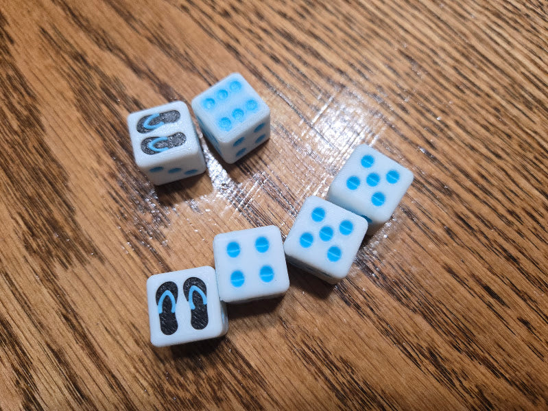 3D Printed Custom Dice