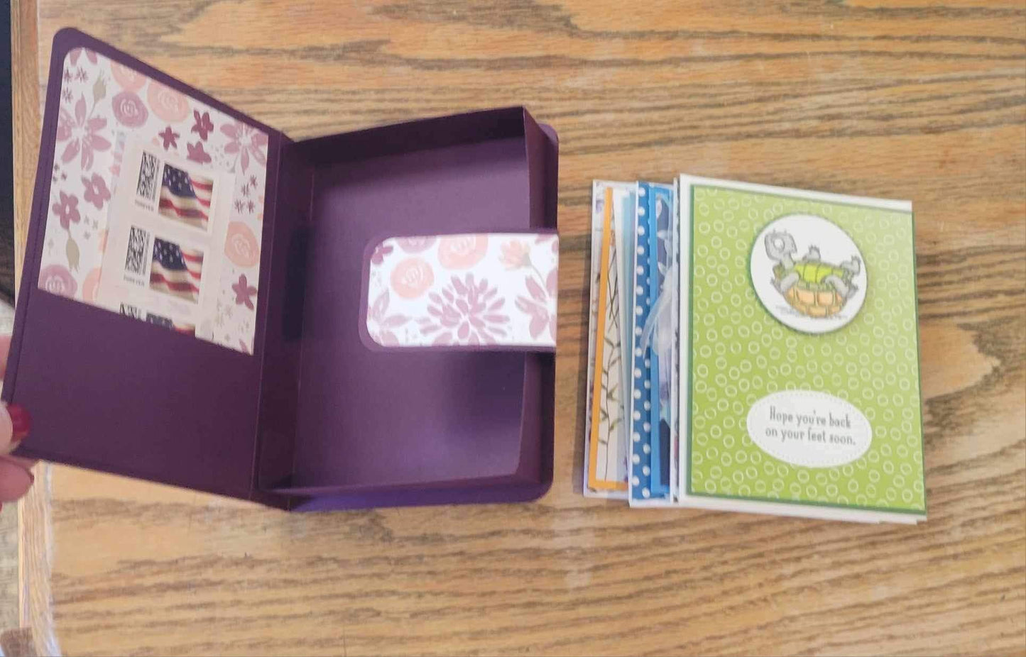 Handmade Cards in beautiful box.