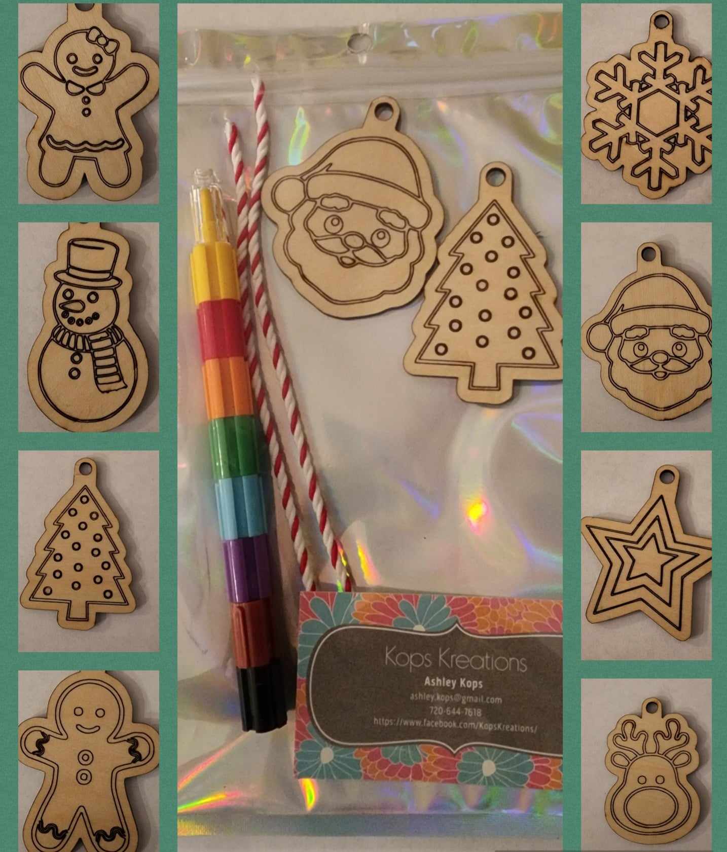 Kids create your own ornament kit