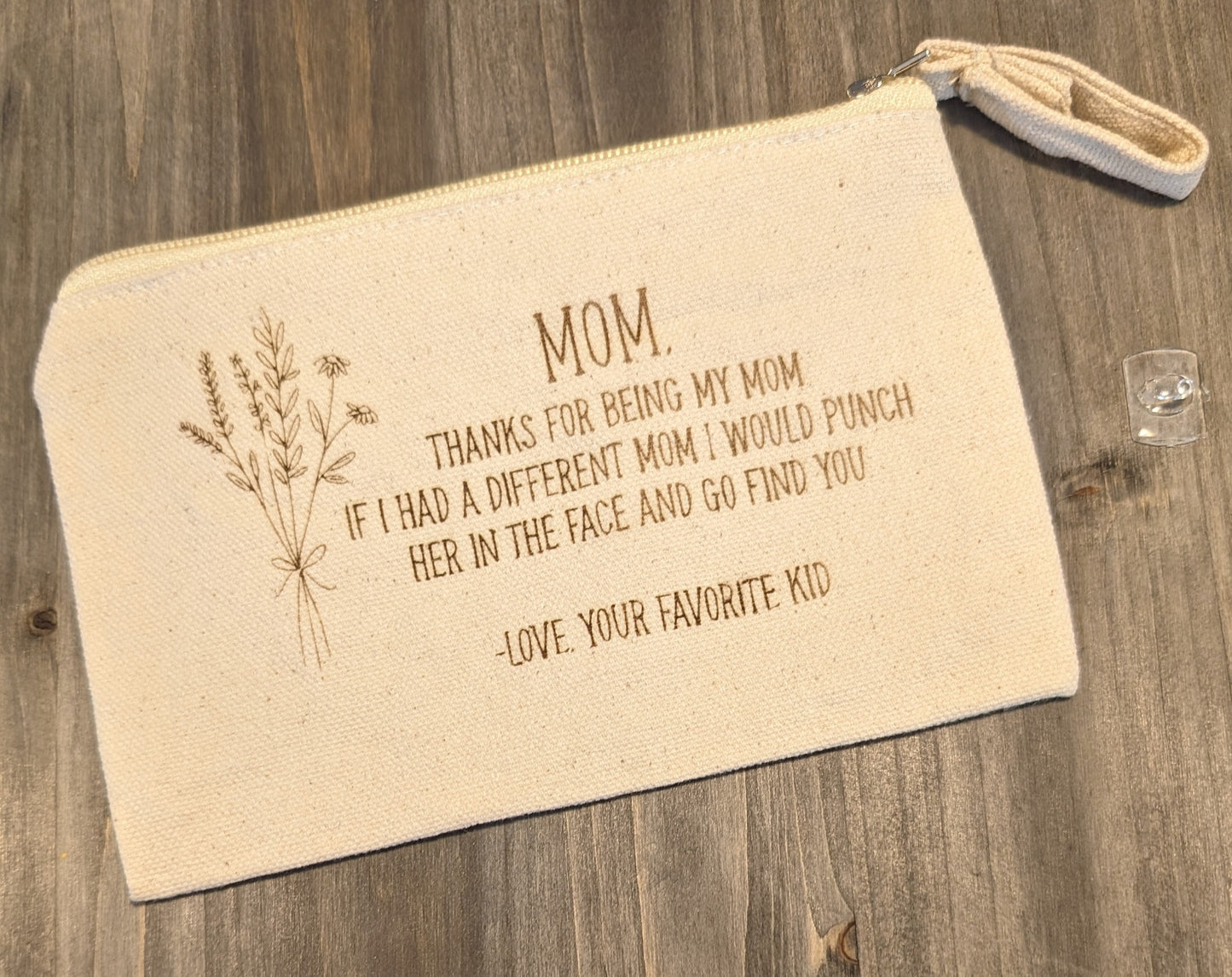 Canvas Mother's Day bag - funny
