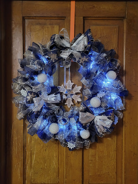 Snowy Night wreath