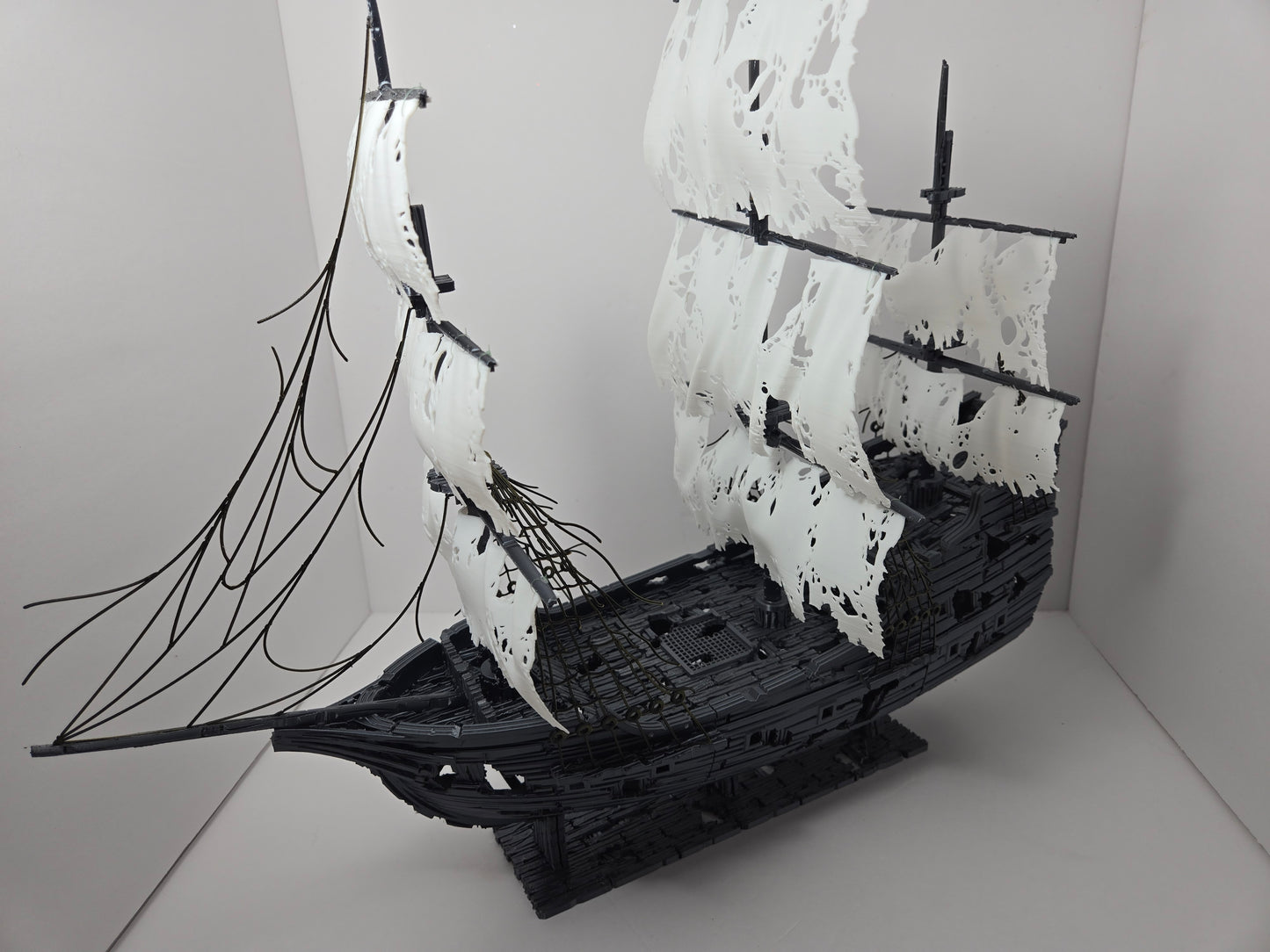 Ghost Pirate Ship 3D printed Model Kit