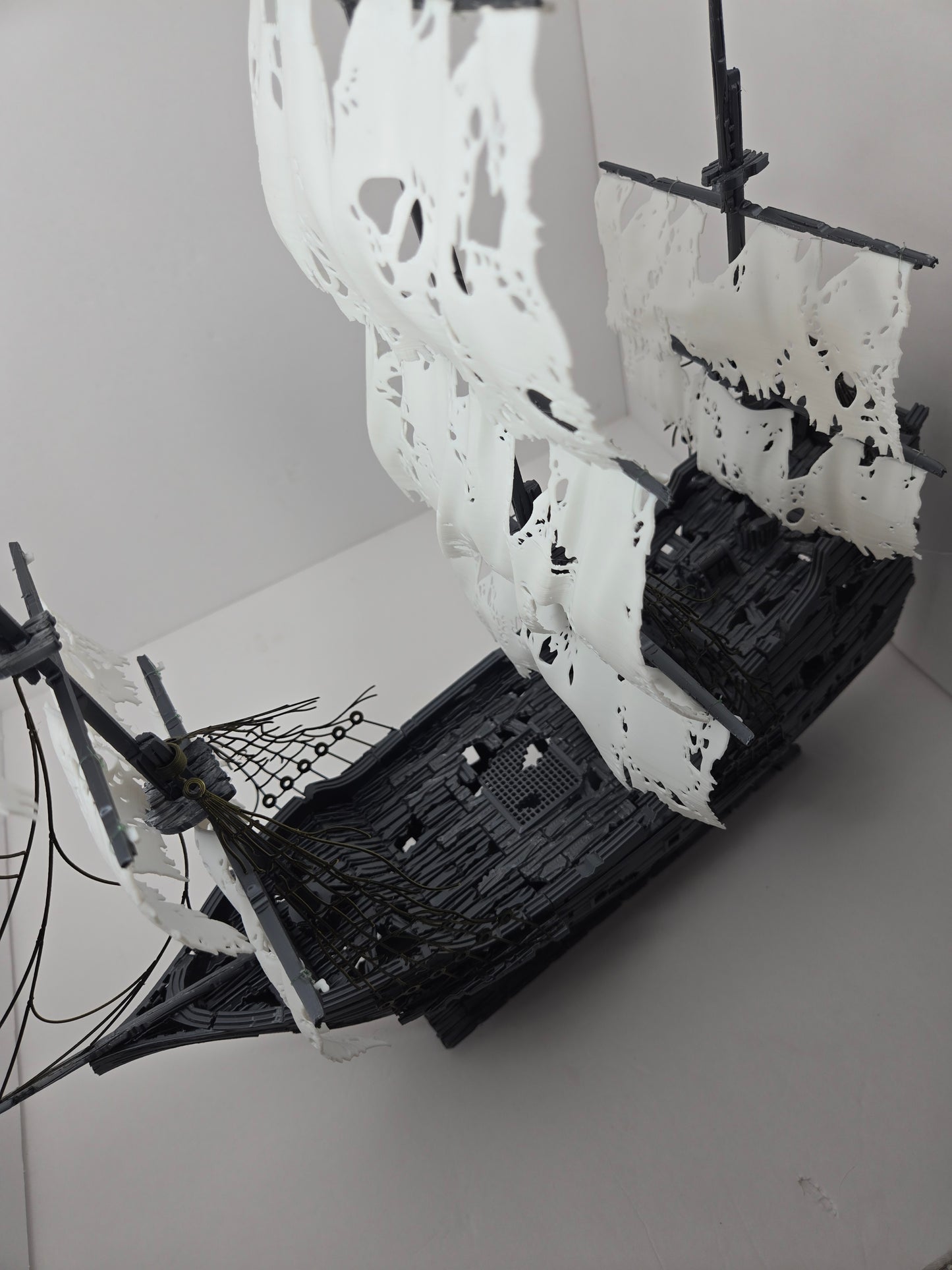 Ghost Pirate Ship 3D printed Model Kit