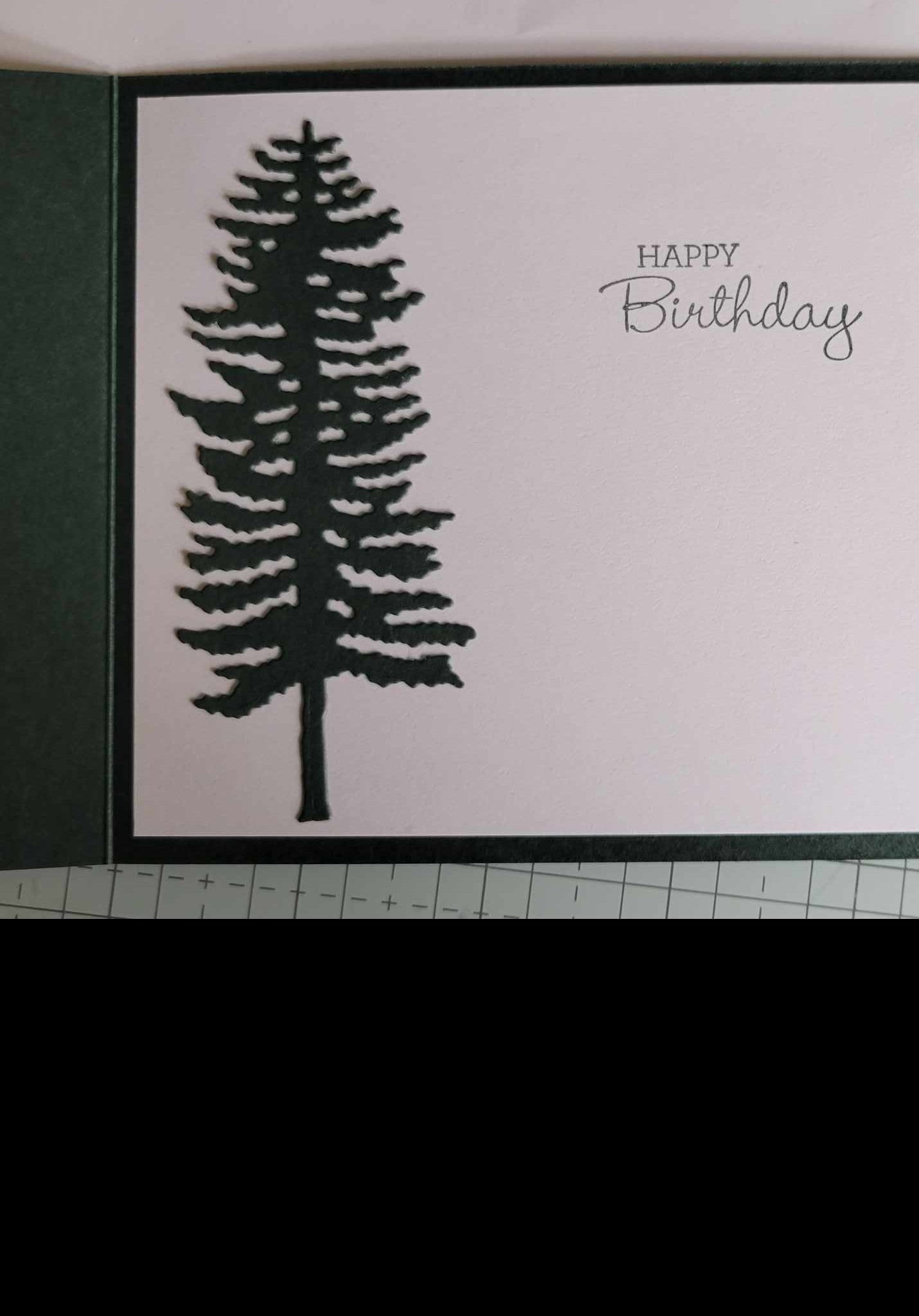 Masculine birthday card