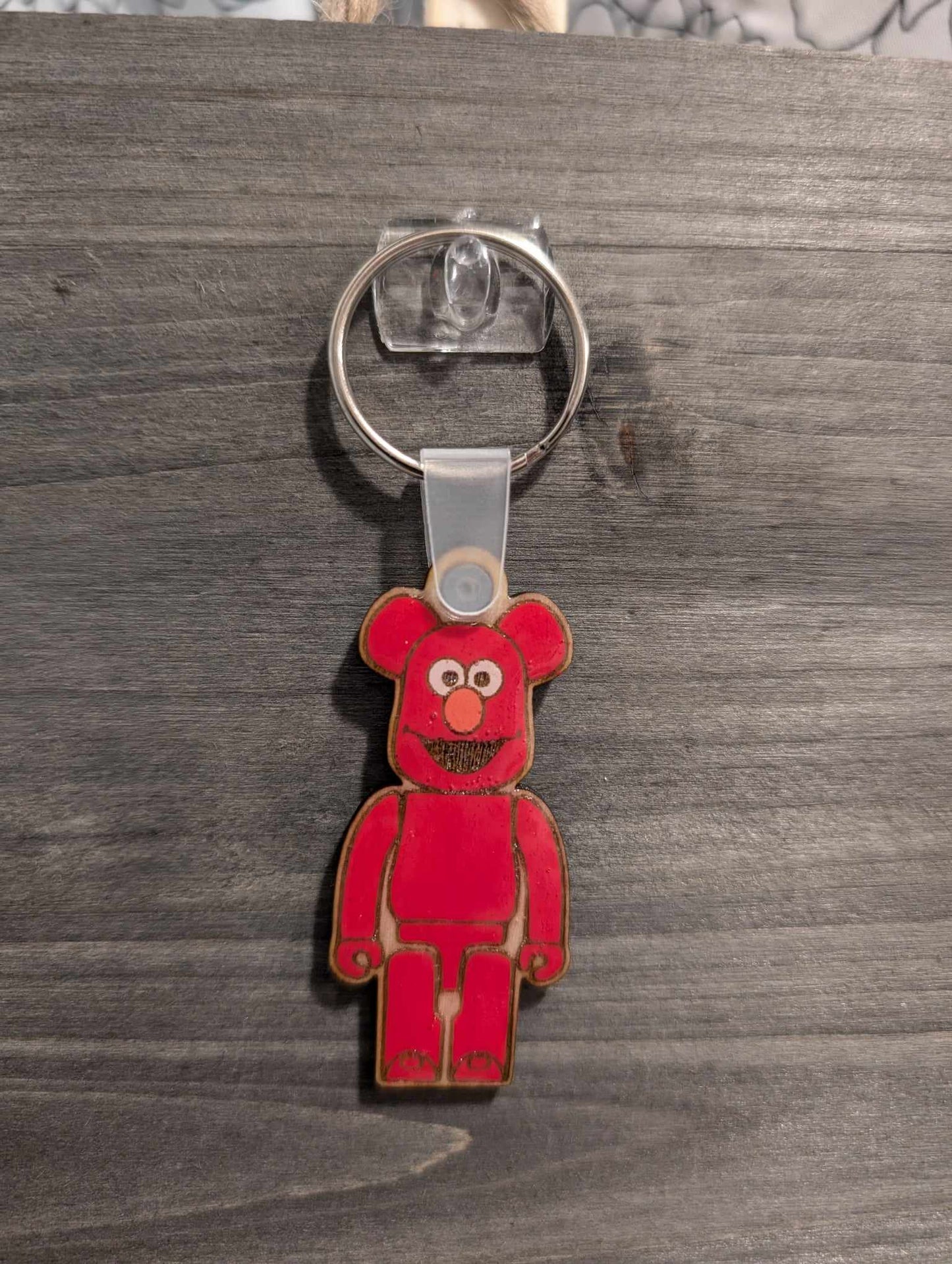 Blocky bear keychains