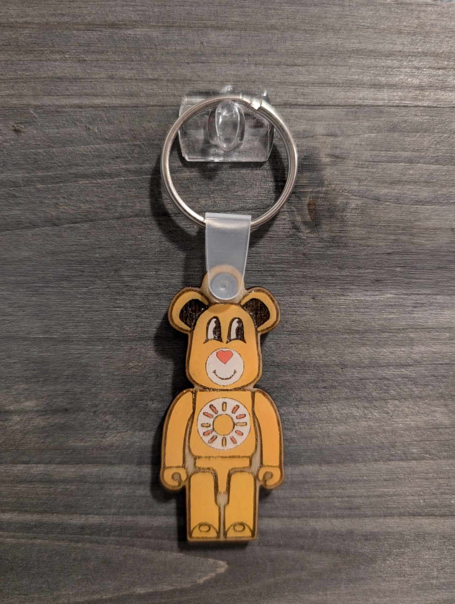 Blocky bear keychains