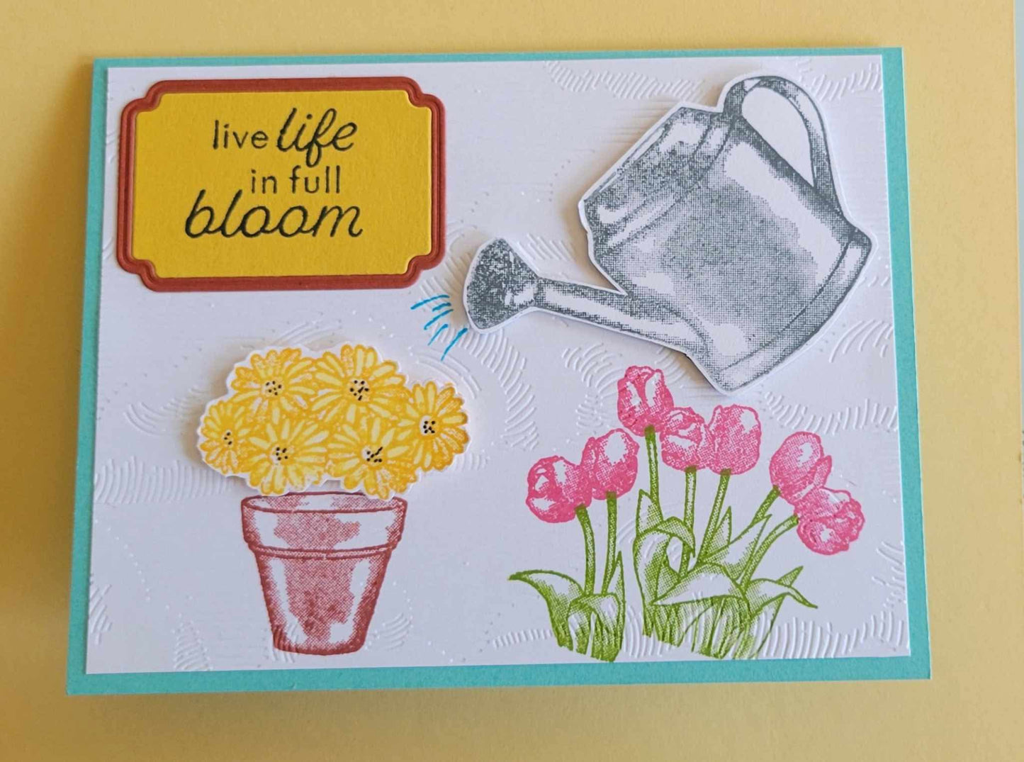 Spring friendship card