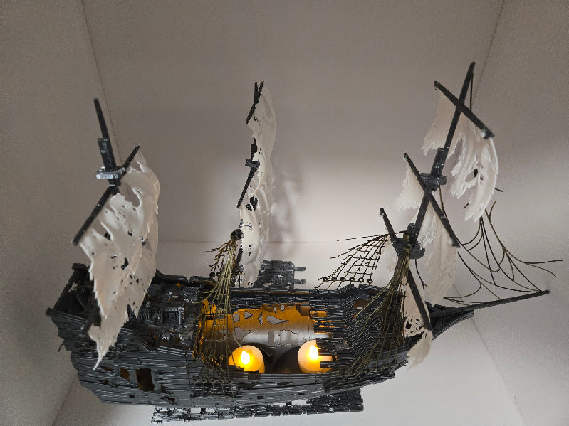 Ghost Pirate Ship 3D printed Model Kit