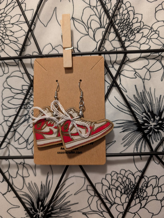 Sneaker 1 dangle earrings