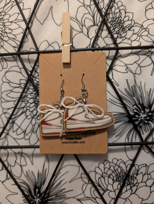 Sneaker 2 dangle earrings