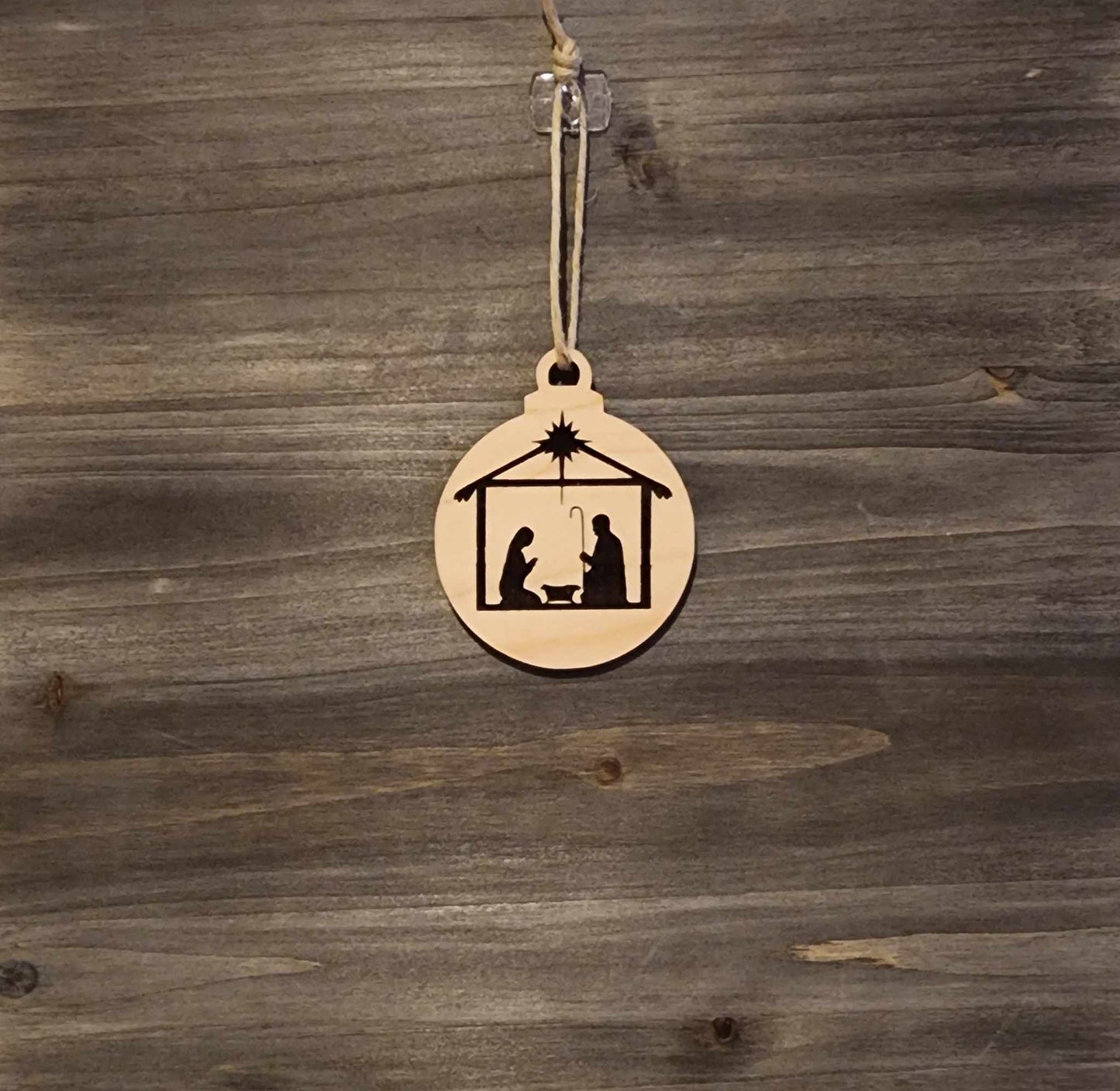 Nativity scene ornament