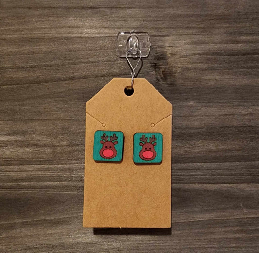 Square Rudolf Wooden Studs