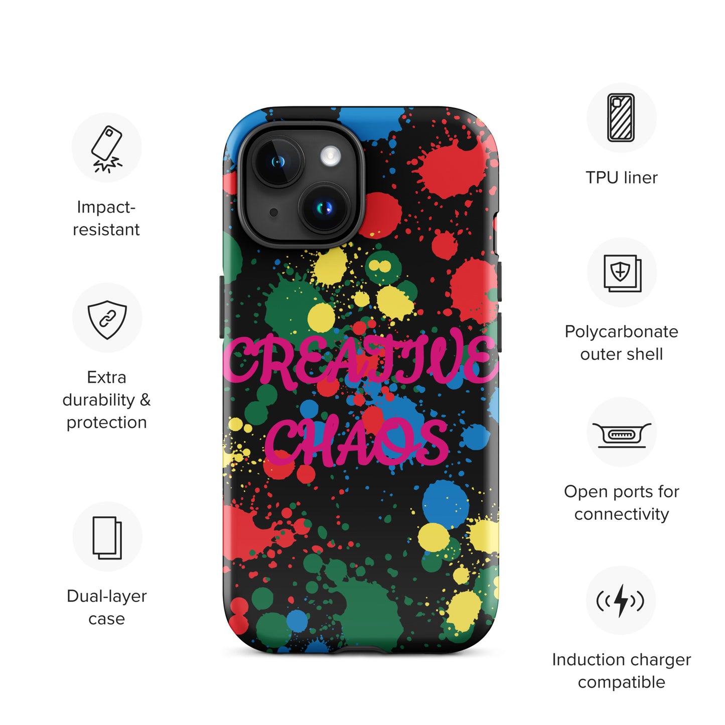 Creative Chaos Tough Case for iPhone®