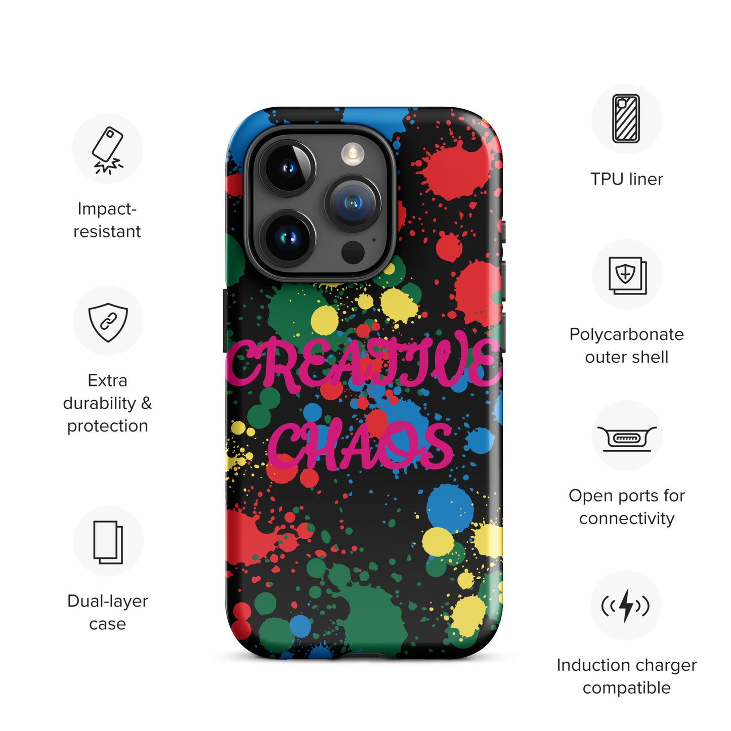 Creative Chaos Tough Case for iPhone®